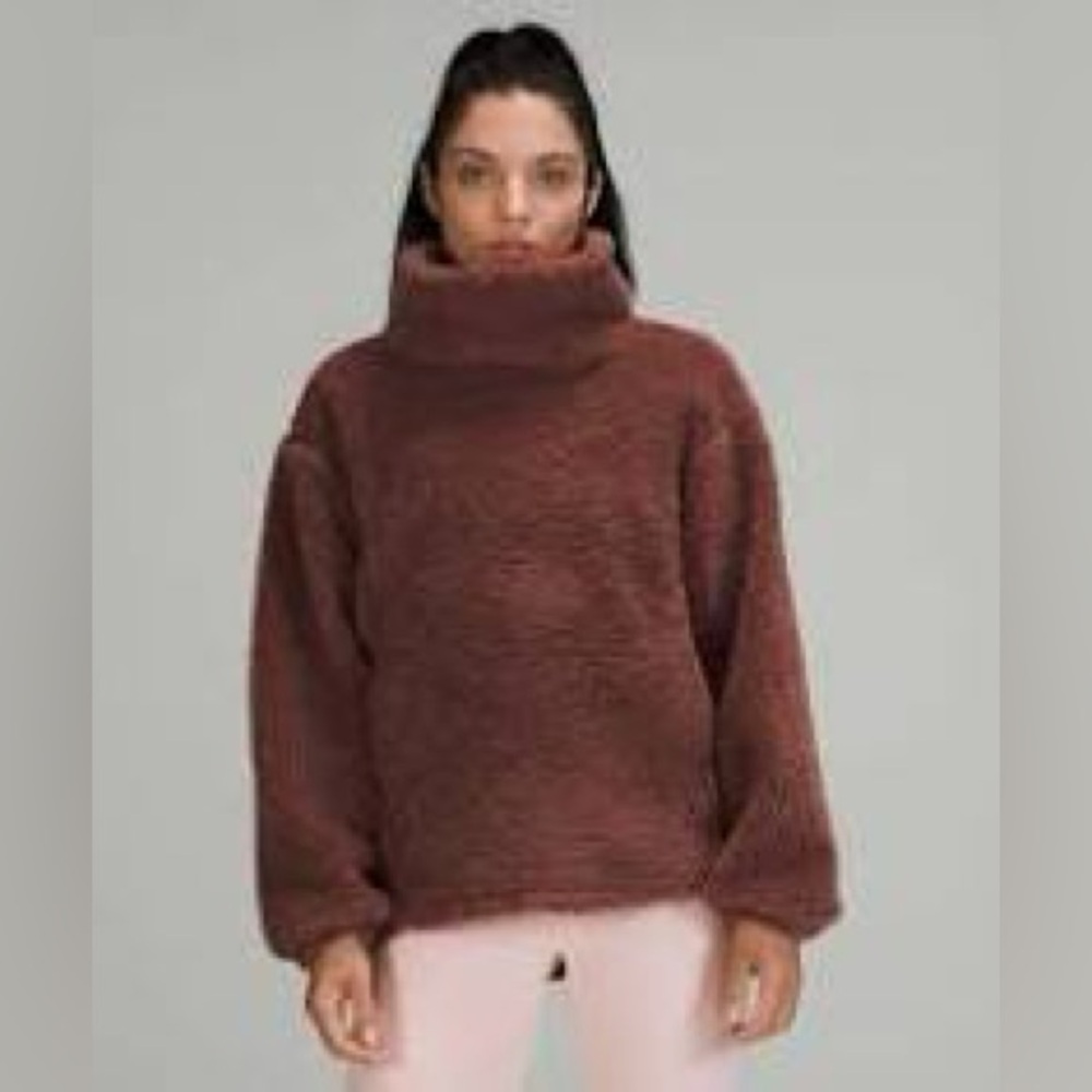 Lululemon Warmth Restore Long Pullover Fleece Mauve Size 6